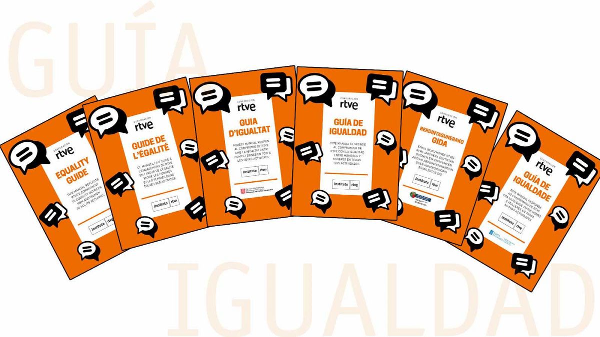 La gua de igualdad de RTVE, en las lenguas cooficiales, ingls y francs