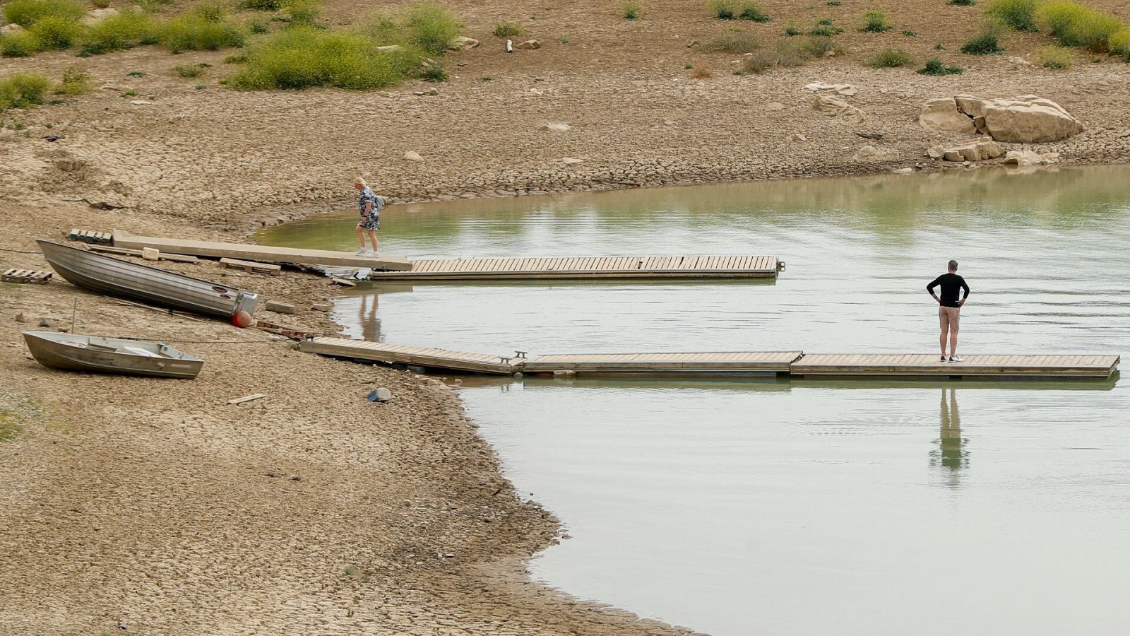 Los embalses estn 20 puntos por debajo de la media de la ltima dcada y no dejan de vaciarse tras una primavera seca