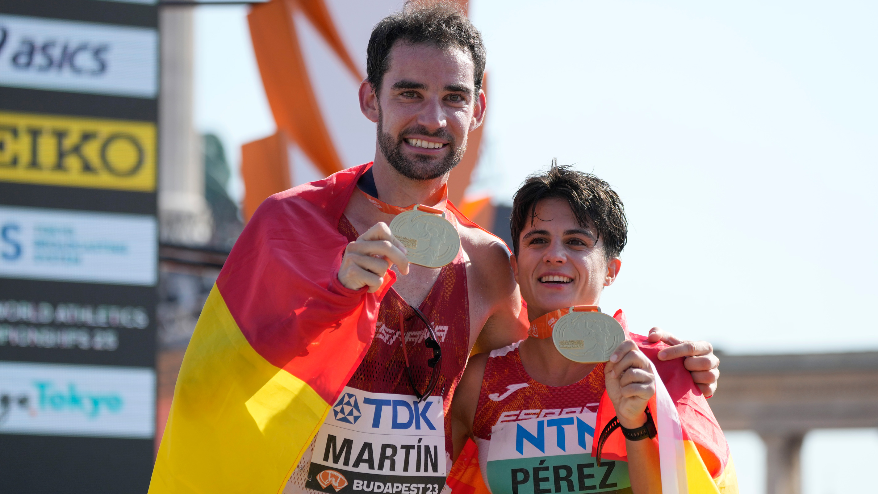 Doblete histórico de España en el Campeonato del Mundo de Atletismo Doblete histórico de España en el Campeonato del Mundo de Atletismo
