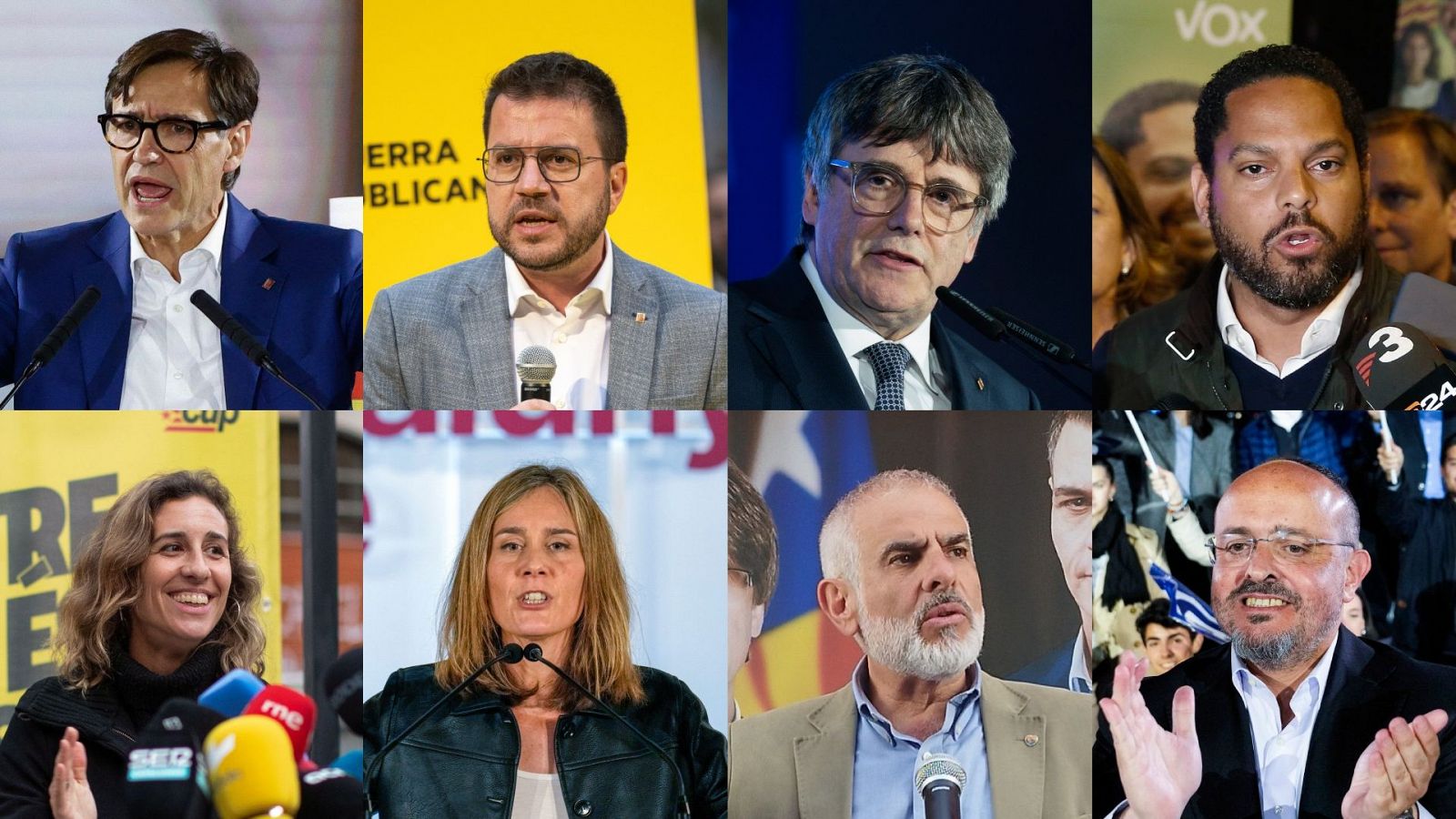 Inicio de la campaa electoral en Catalua