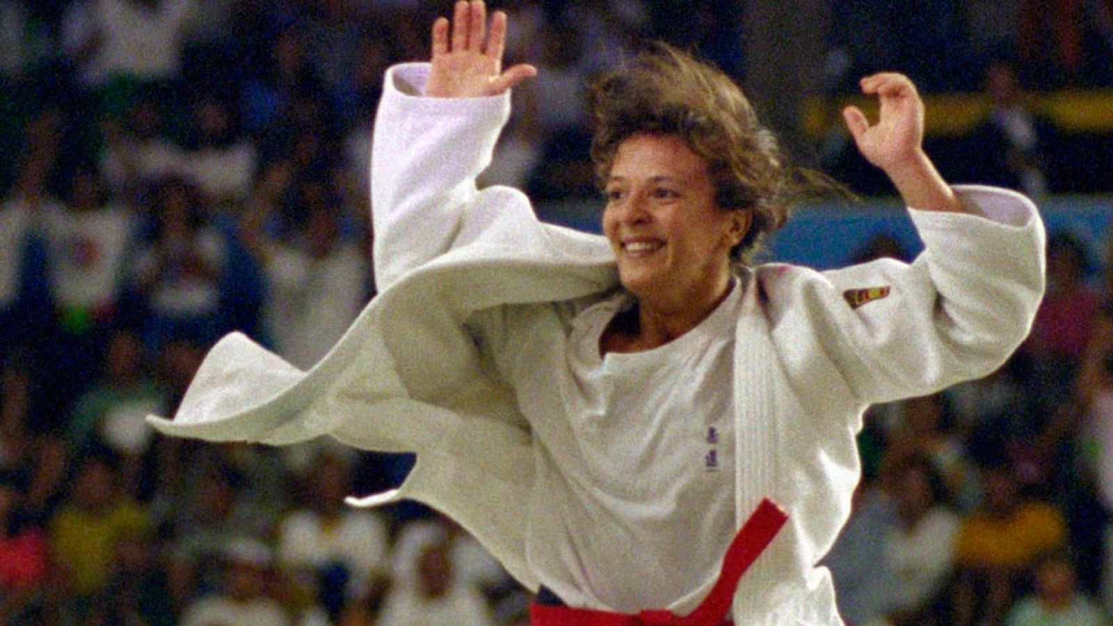 La judoca Miriam Blasco, primera medallista espaola