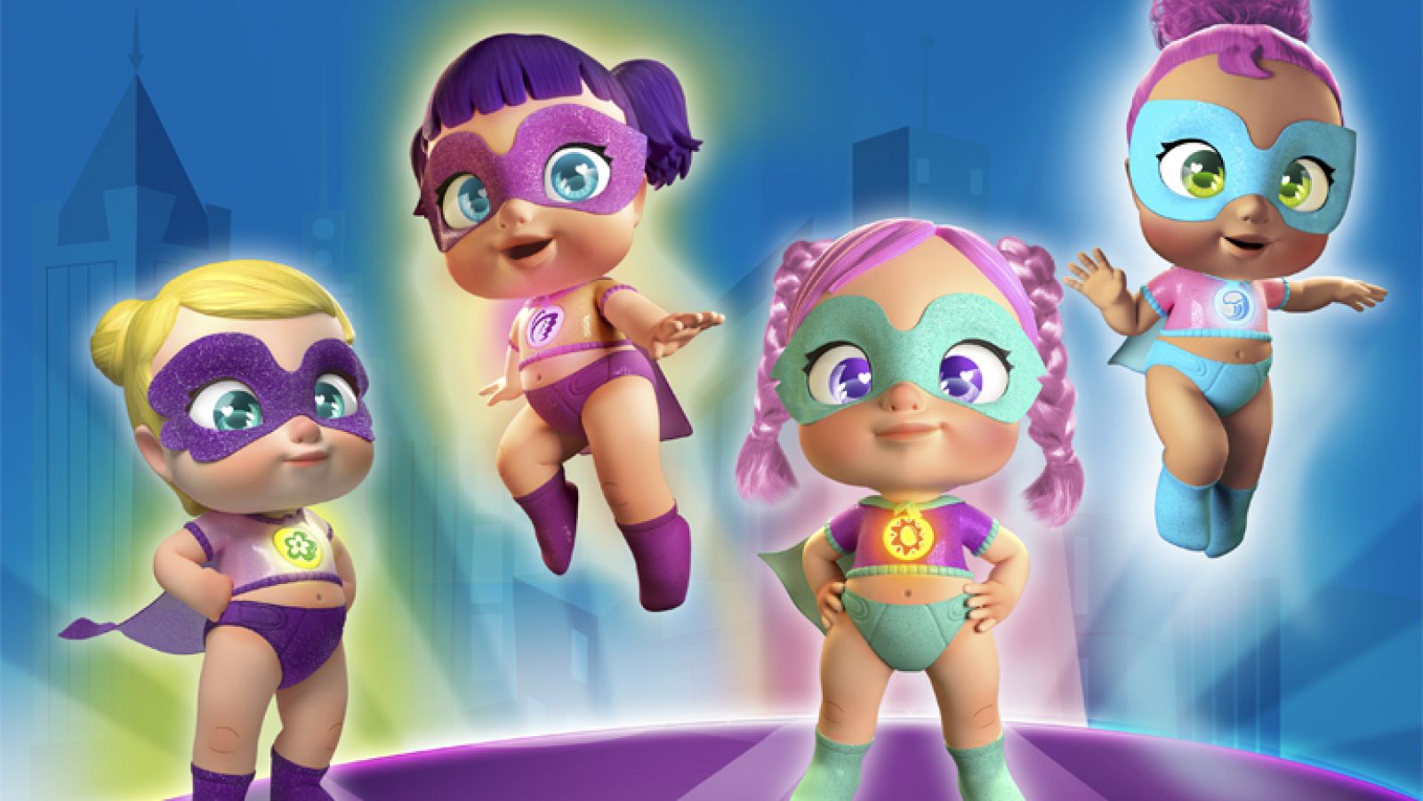 ¡Pequeños bebés, grandes heroínas! Las Super Cute llegan para salvar el Planeta ¡Pequeños bebés, grandes heroínas! Las Super Cute llegan para salvar el Planeta