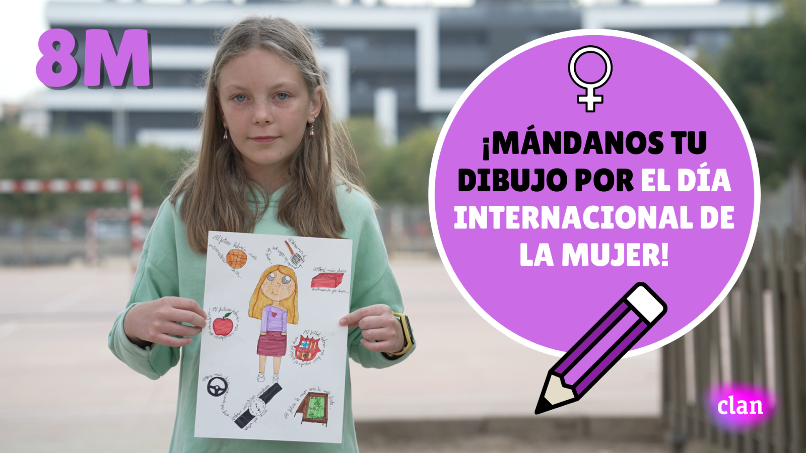 ¡Mándanos tu dibujo por el Día Internacional de la Mujer! ¡Mándanos tu dibujo por el Día Internacional de la Mujer!