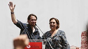 Trias acusa a Iglesias y a Colau de "insultar, crispar y generar situaciones de odio y de violencia" Trias acusa a Iglesias y a Colau de "insultar, crispar y generar situaciones de odio y de violencia"