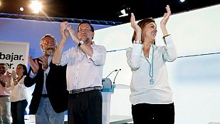 Cospedal califica de "peligroso" a Albert Rivera y le acusa de "tomar el pelo a la gente" Cospedal califica de "peligroso" a Albert Rivera y le acusa de "tomar el pelo a la gente"