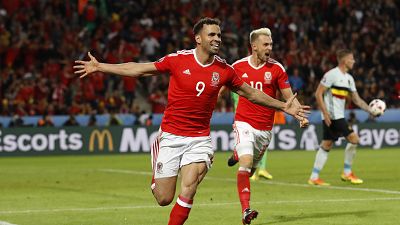 Gales vence a Blgica 3-1 y se cuela en semifinales