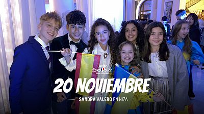 20 de noviembre  Sandra Valero deslumbra y conoce a sus compaeros en la alfombra roja
