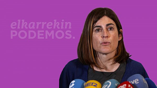 Elecciones en Pas Vasco, 2020  Miren Gorrotxategi, candidata de Elkarrekin Podemos a Lehendakari