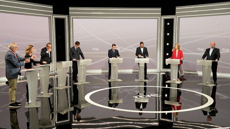 Debate cataln todos candidatos
