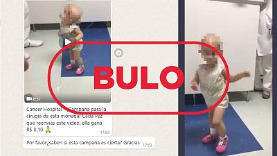 No donas nada al reenviar este vídeo de niña enferma bailando