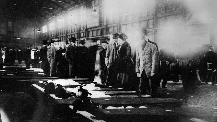 Imagen de las mujeres inmigrantes que perdieron la vida en el trágico incendio de Triangle Shirtwaist