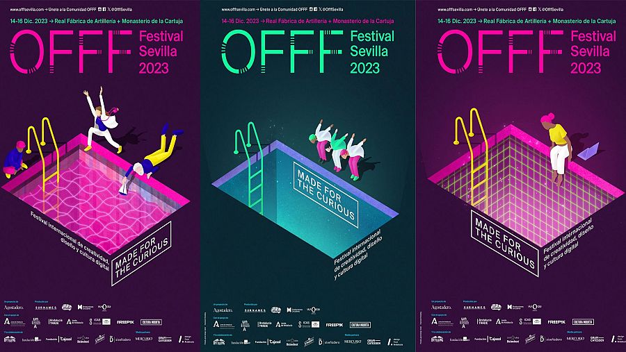 La imagen de OFFF Sevilla 2023 ha sido creada por Freepik