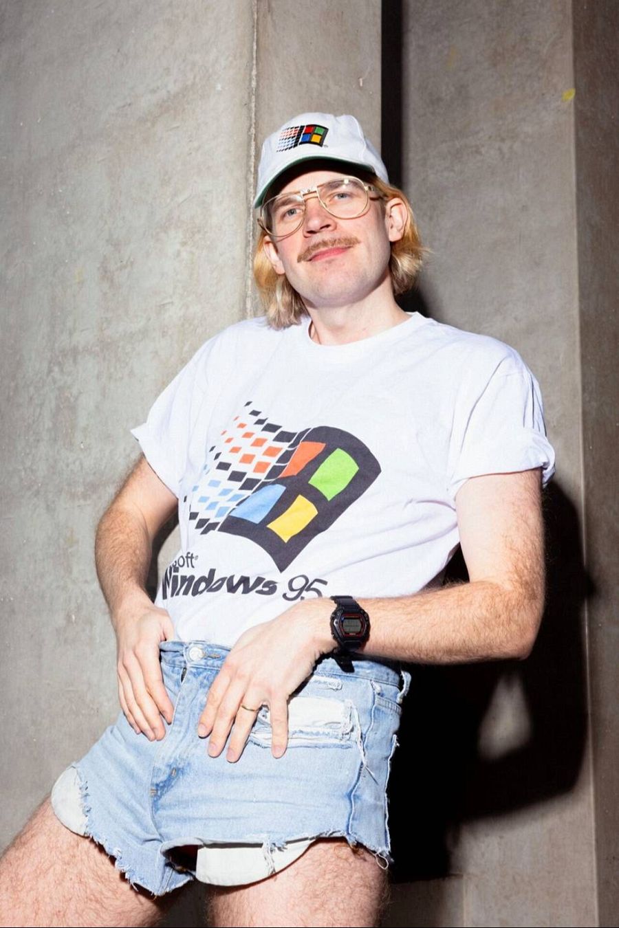 Teemu Keister se convirtió en Windows95man en 2013 / ANTON KUNNAS / HS