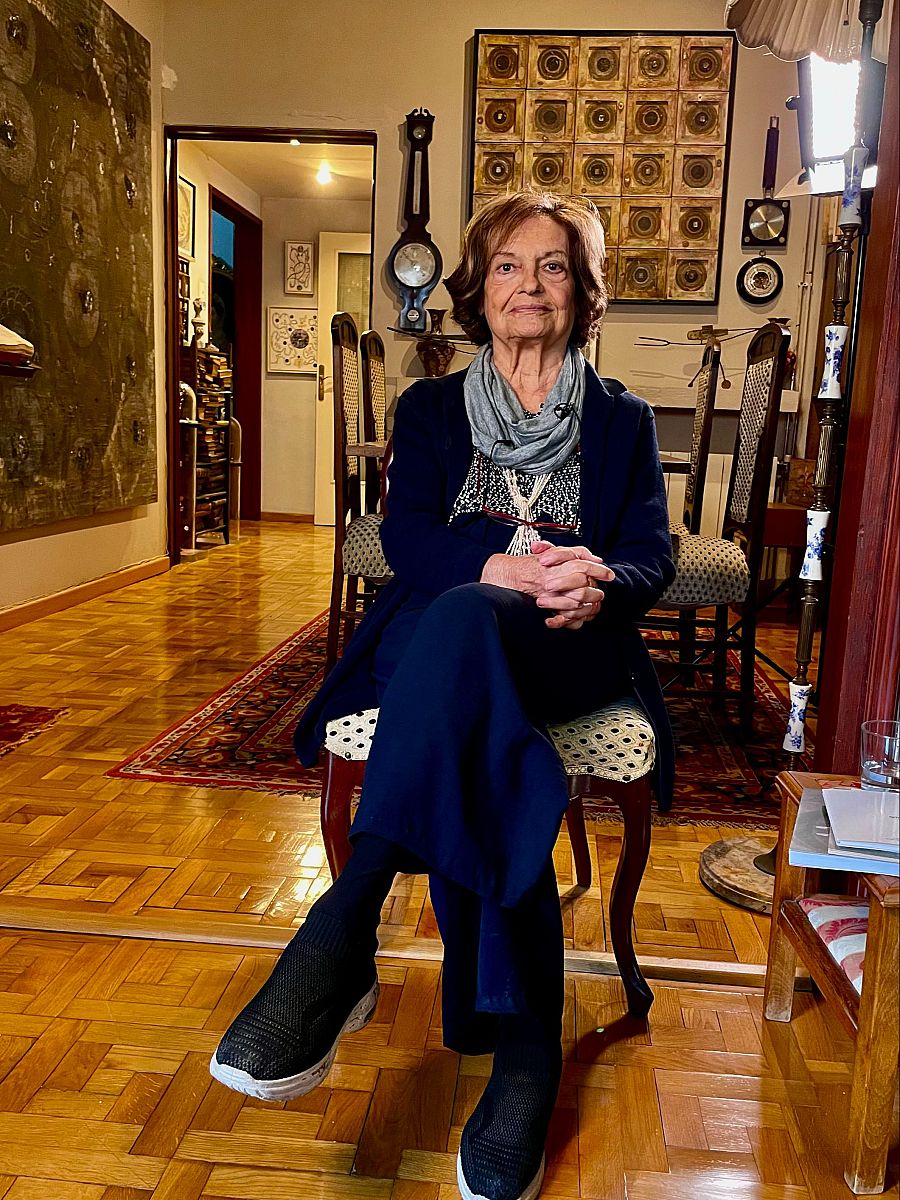 Teresa Gancedo durante la entrevista realizada por ‘Metrópolis’ en Barcelona (noviembre de 2023)
