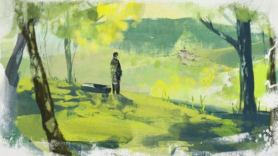 Fotograma de 'Antonio Machado. Los días azules'