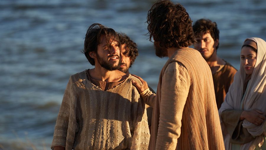 Jesús elige a Simón como uno de sus primeros discípulos