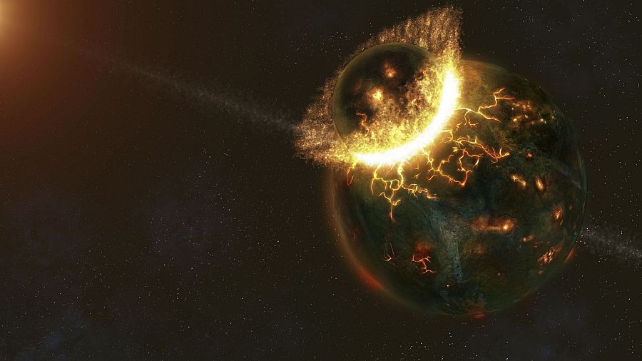 Colisión interplanetaria