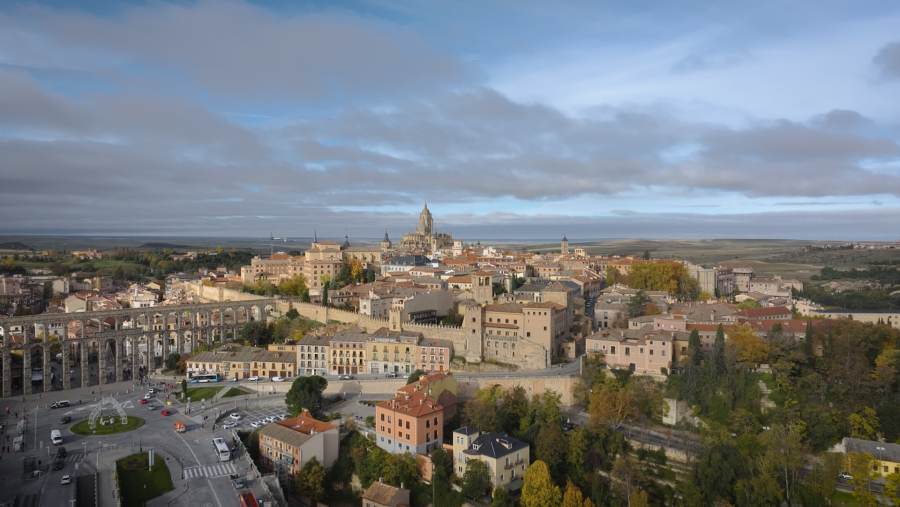En época romana Segovia era conocida como Segóbriga ("ciudad fortificada")