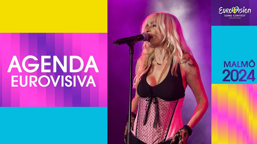 Agenda diaria de Nebulossa en Eurovisión 2024