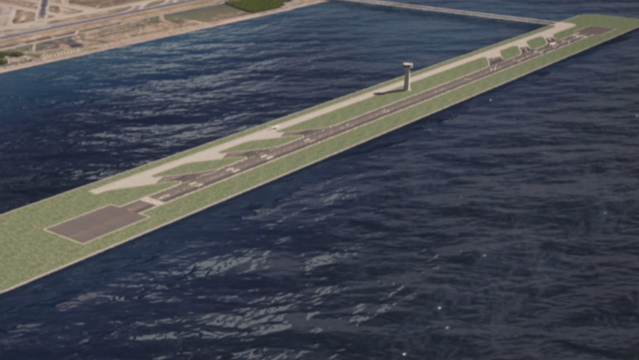 Proposta per crear una plataforma flotant al mar
