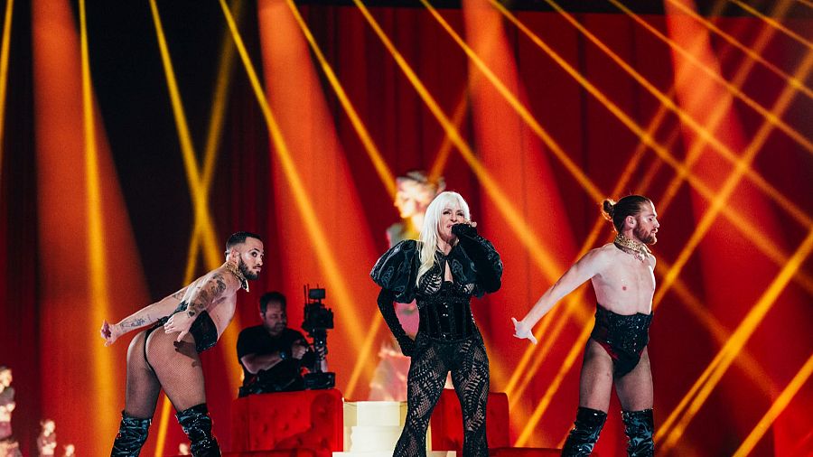 Nebulossa canta "ZORRA" en su primer ensayo en Eurovisión 2024