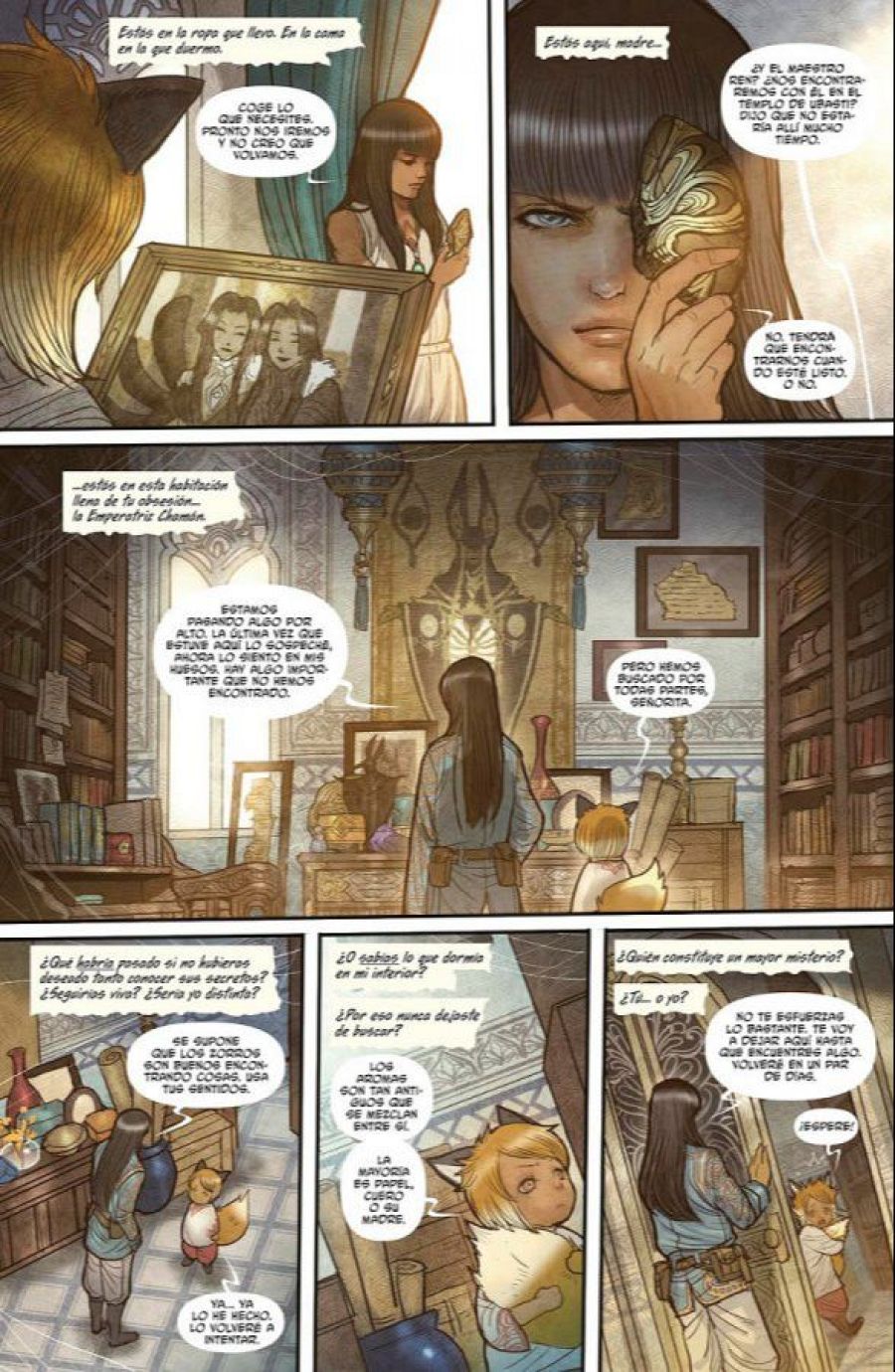 Página de 'Monstress'