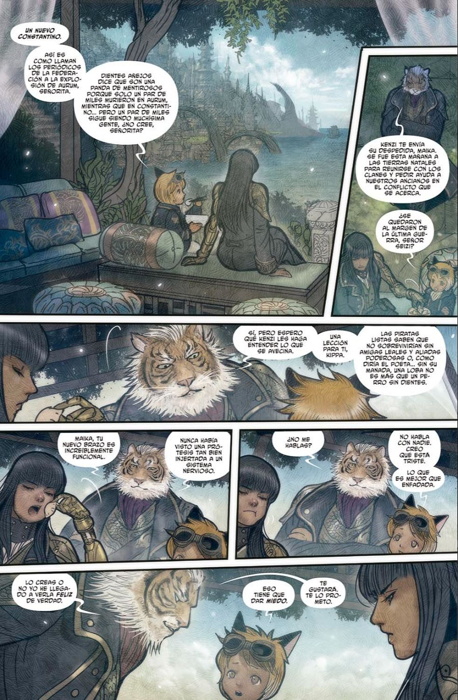 Página de 'Monstress'