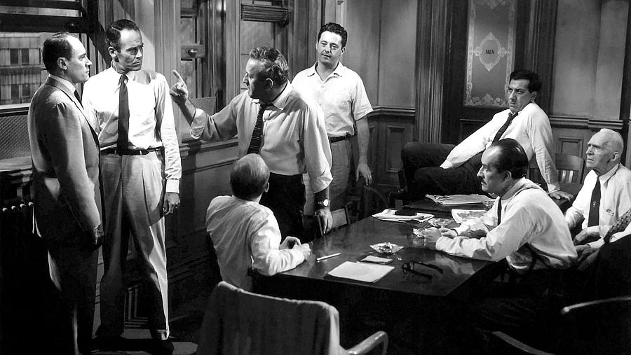 Doce hombres sin piedad, con Henri Fonda