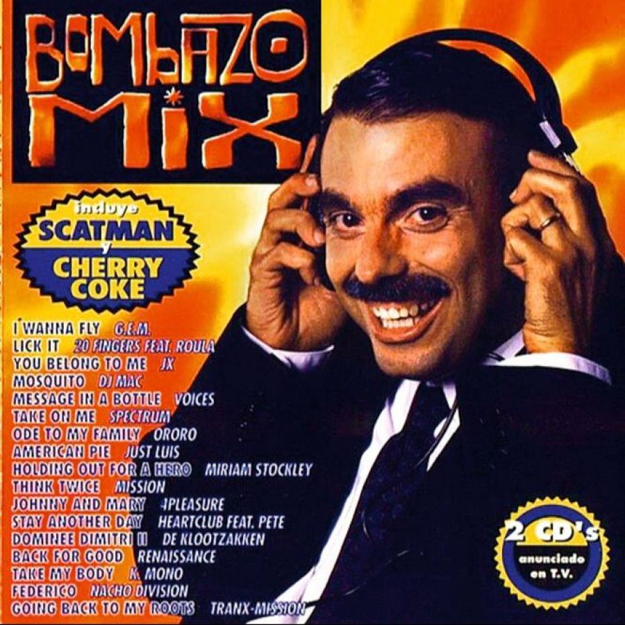 Portada del "Bombazo Mix" (1995)