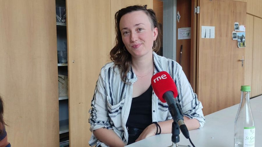 Dana Rausch, mediadora artística del Museo Lentos.