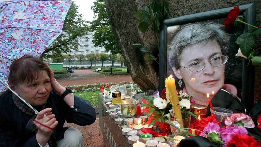 La periodista rusa Anna Politovskaya, crítica con el Kremlim, fue asesinada en 2006
