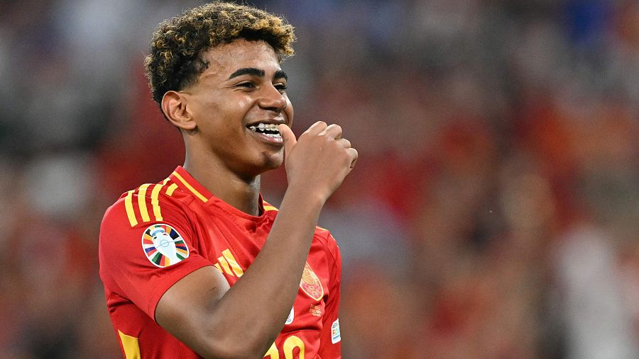 Lamine Yamal, futbolista de La Roja