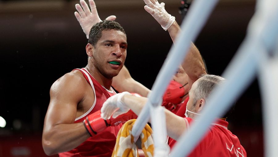 El boxeador Enmanuel Reyes Pla