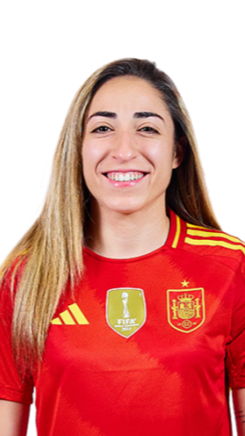 Olga Carmona, defensa de la selección española femenina de fútbol en París 2024