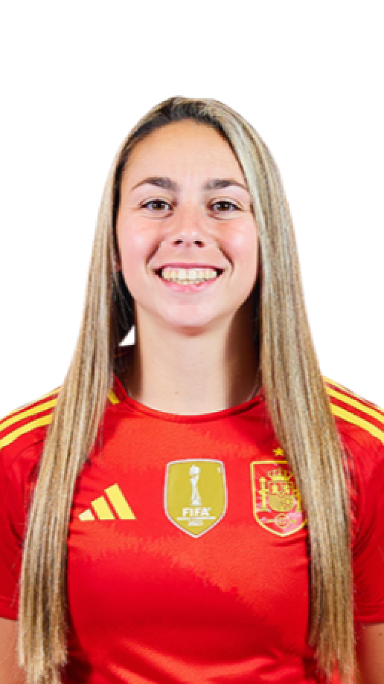 Athenea del Castillo, delantera de la selección española femenina de fútbol en París 2024