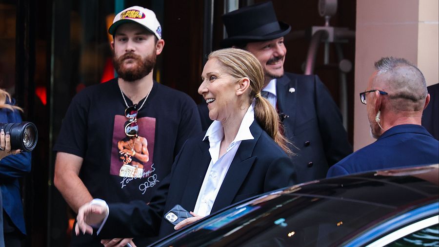 Céline Dion en los Juegos Olímpicos de París 2024