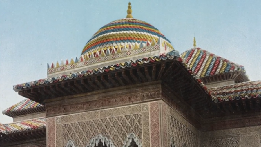 Fragmento del documental "Alhambra: el tesoro del último emirato andalusí" de la cúpula de la Alhambra