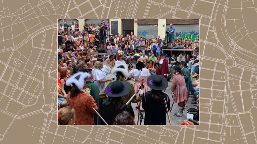 El Ball de dames i vells de les festes de Santa Tecla a Tarragona