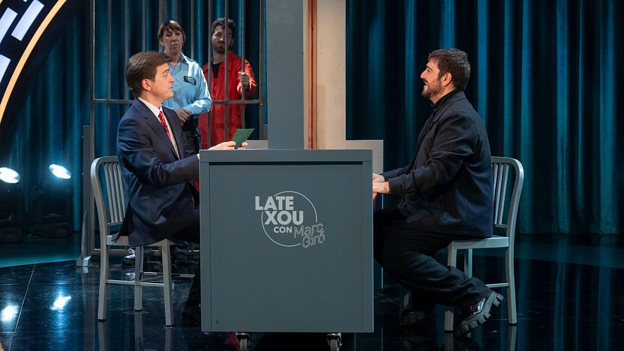 Antonio Orozco en Late Xou con Marc Giró