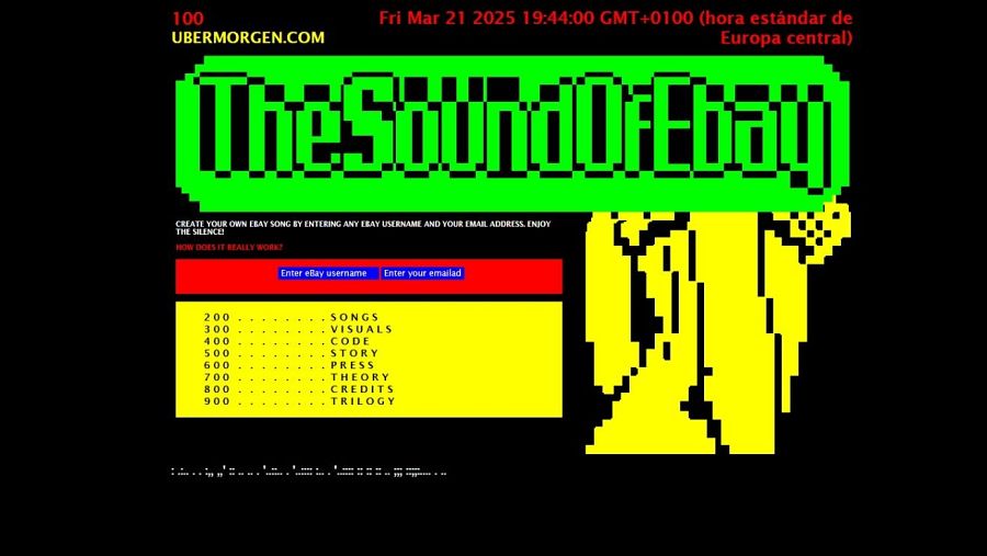 ‘The Sound of eBay’ (2008)