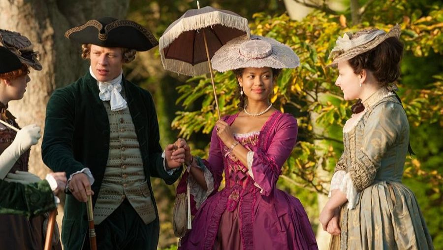 La película 'Belle' reproduce la época georgiana de Inglatera