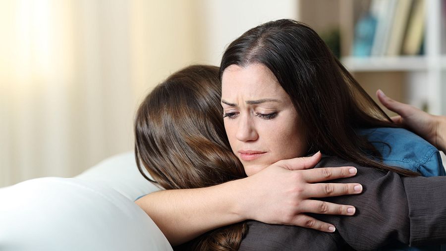 Comparteix els moments difícils amb persones que estimes