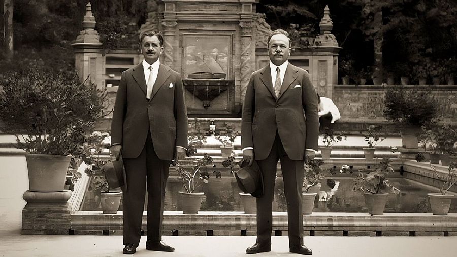 Los hermanos Álvarez Quintero, protagonistas de 'Imprescindibles'