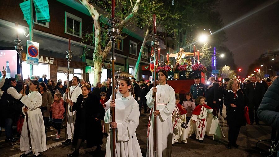 Procesión de las Siete Palabras del Santísimo Cristo del Camino y María Madre de las Delicias