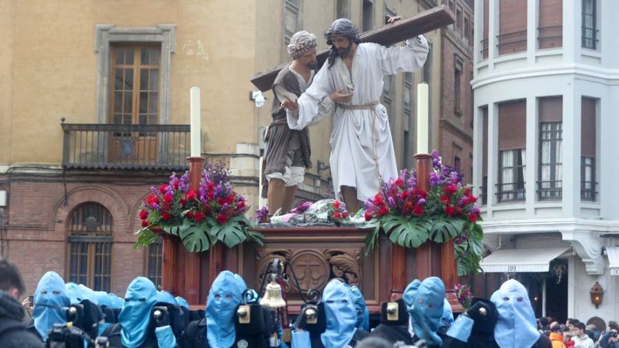 Procesión de las Bienaventuranzas en León