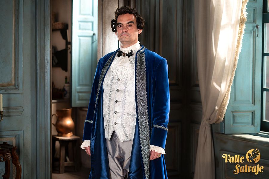 Óscar Rabadán es don Hernando en Valle Salvaje