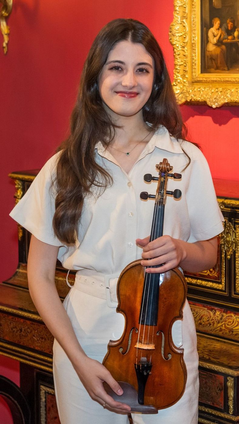 La violinista María Dueñas