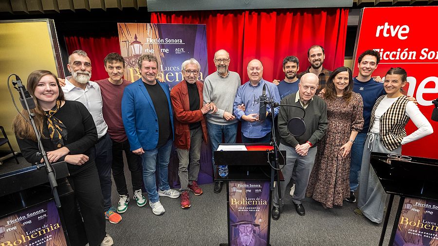 Equipo de la ficción sonora 'Luces de bohemia'