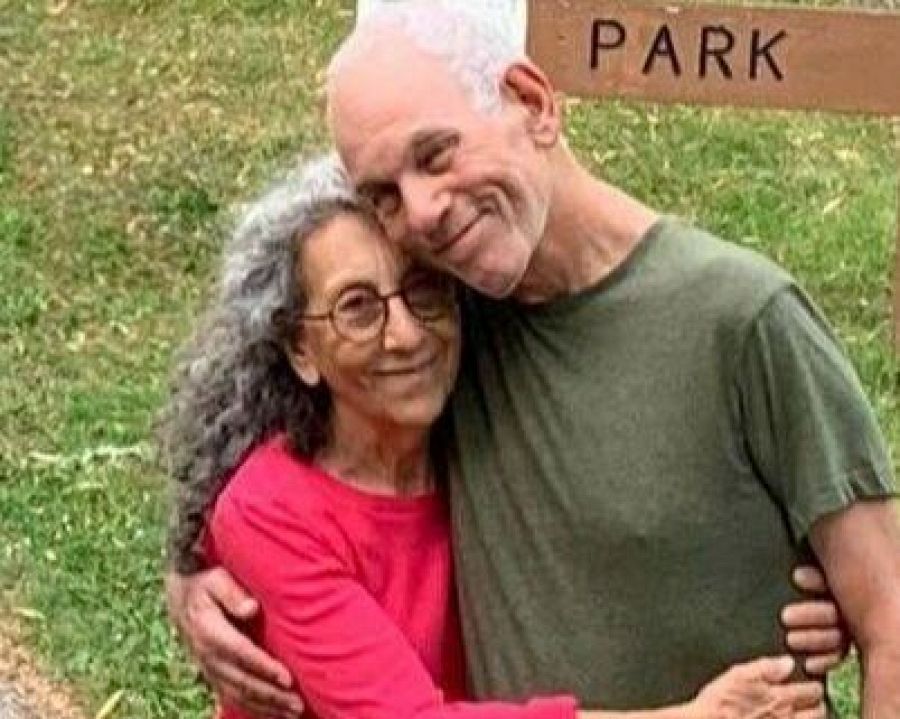 El rehén israelí Judy Weinstein-Hagi y Gadi Hagi, cuyos cuerpos fueron recuperados en Gaza por las fuerzas de seguridad israelíes.