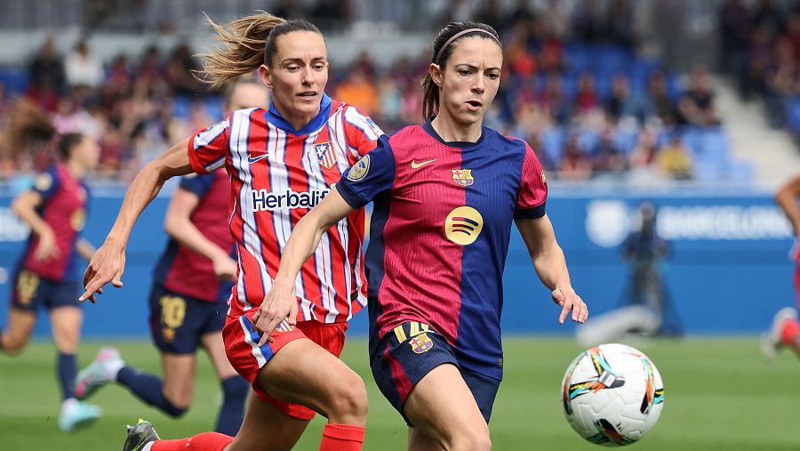 Barça i Atlètic de Madrid disputen la gran final de la Copa de la Reina.